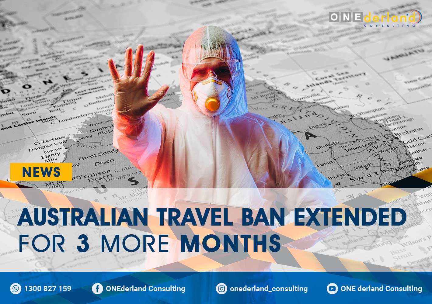 Australian Travel Ban Extended For 3 More Months