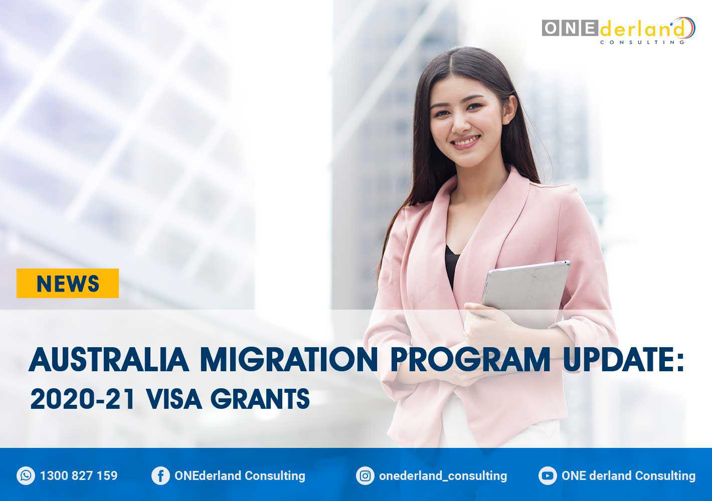 Australia Migration Program Update 2020-21 Visa Grants