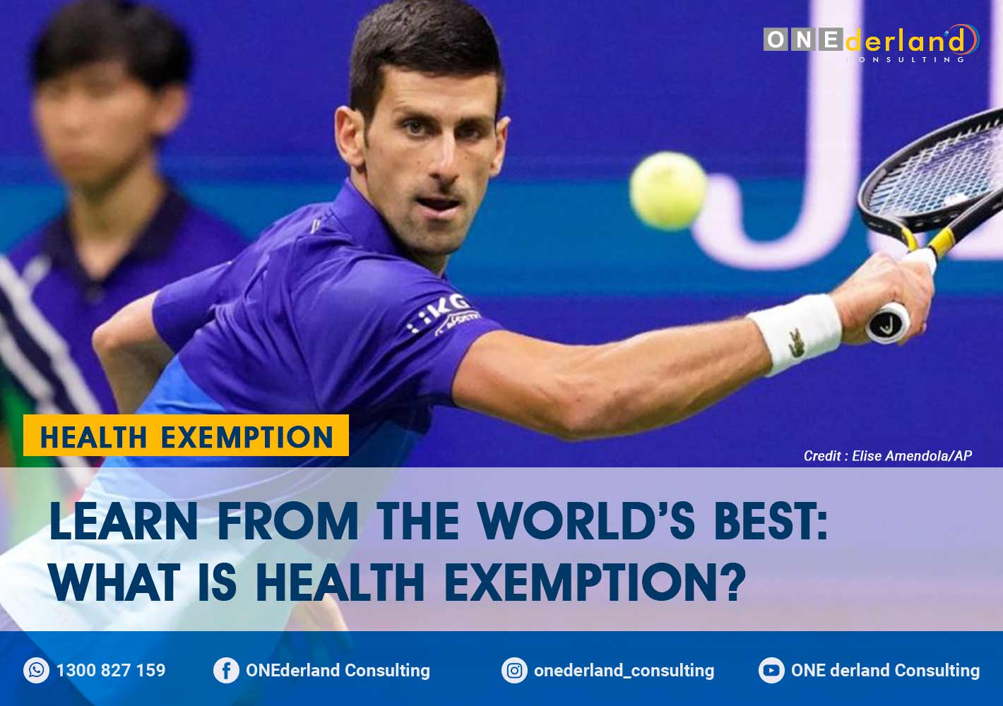 Learn from Novak Djokovic’s Case: What is Health Exemption and How Do We Get It?
