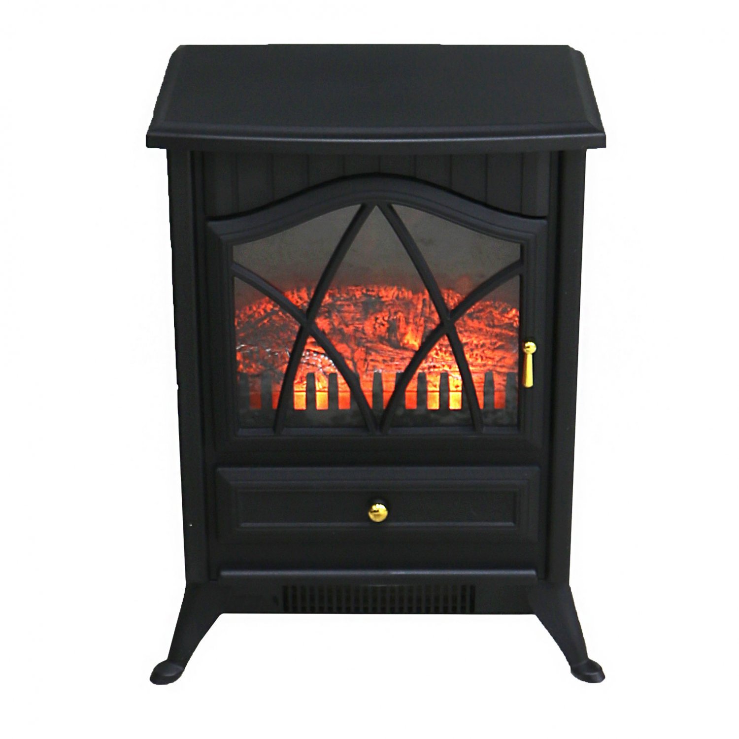 1850w Log Burner Flame Effect Electric Fireplace Stove Heater