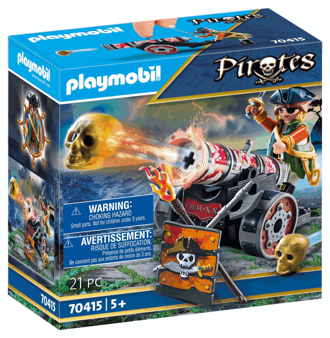 Playmobil - Πειρατής Με Κανόνι