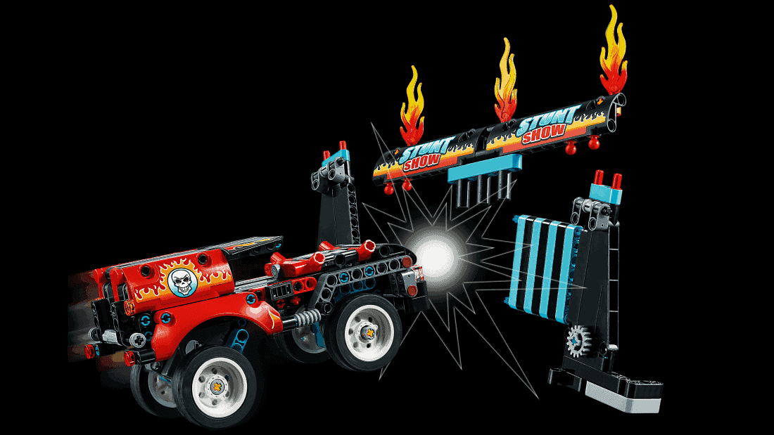 LEGO® Technic™ - Φορτηγό & Μηχανή Ακροβατικών