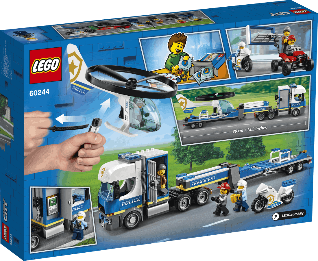 LEGO® City Police - Μεταφορικό Αστυνομικού Ελικοπτέρου