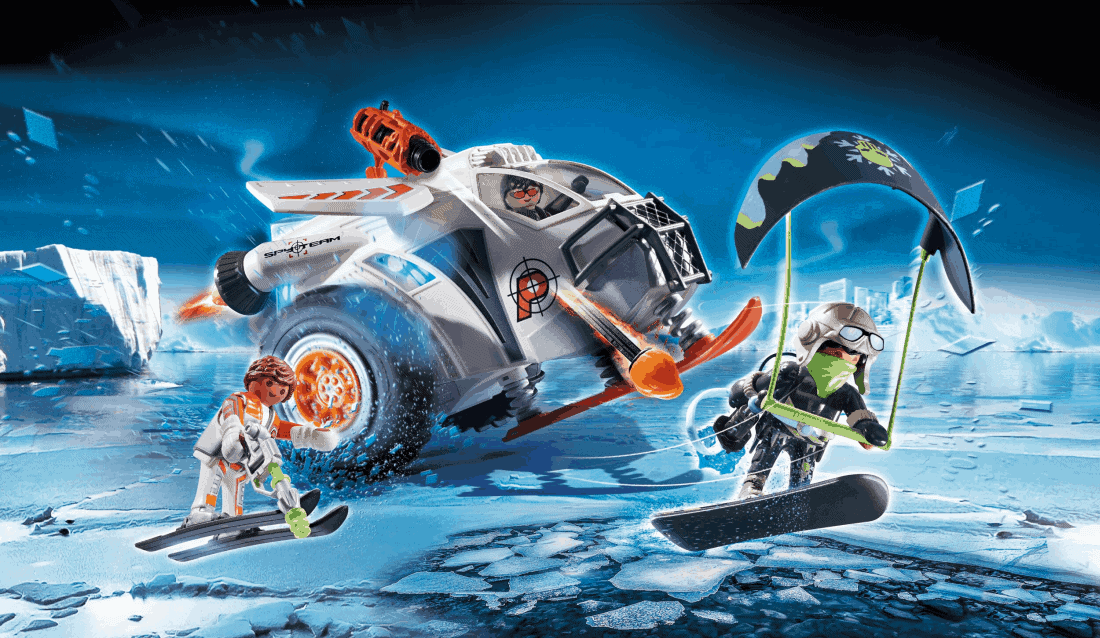 Playmobil - Snow Glider της Spy Team