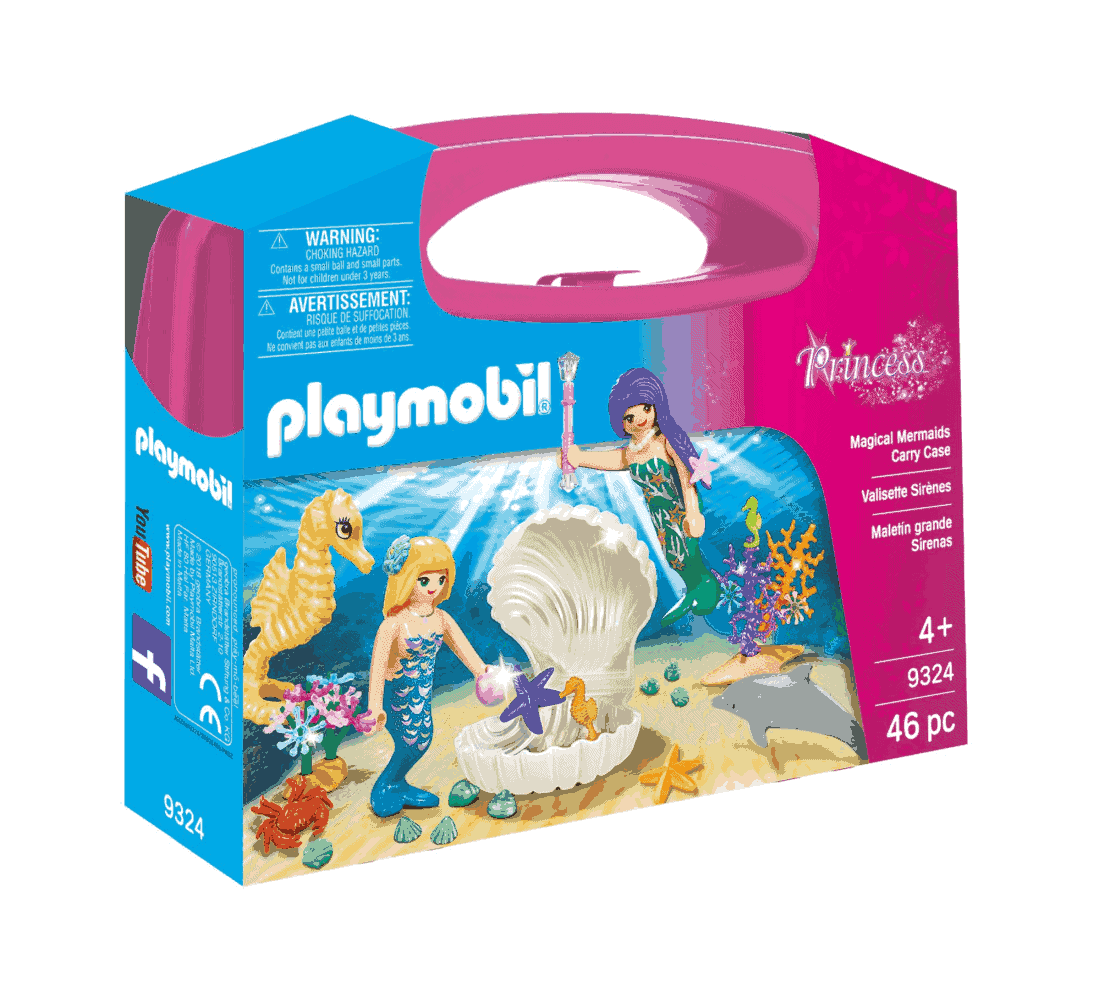 Playmobil - Maxi Βαλιτσάκι Γοργόνες με κοχύλι