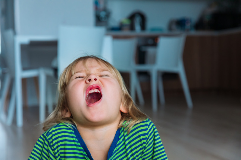 deal with child's anger outburts