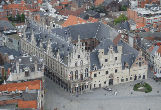 Best monuments in Belgium, City view of Mechelen