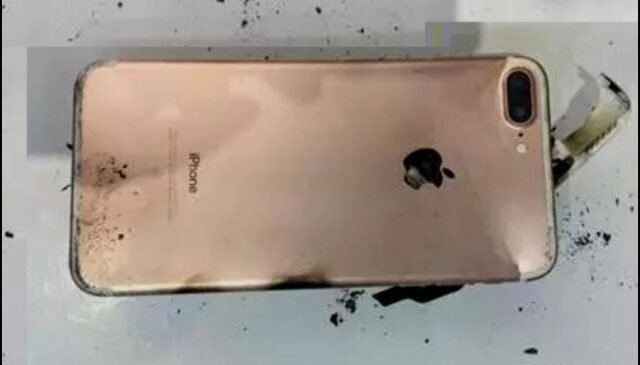 iPhone 7 Plus explode