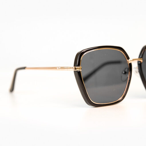 Black Fashion Polygonal Sunglasses