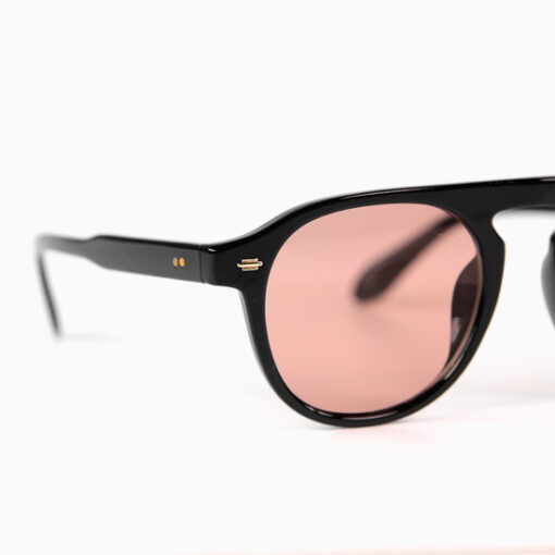 Black & Pink Retro Sunglasses