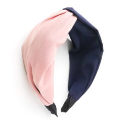 Pink Broad-brimmed Knotted Headband
