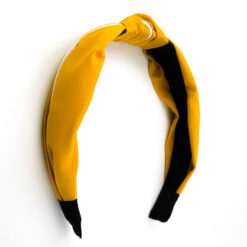 Yellow Knotted Trendy Headband