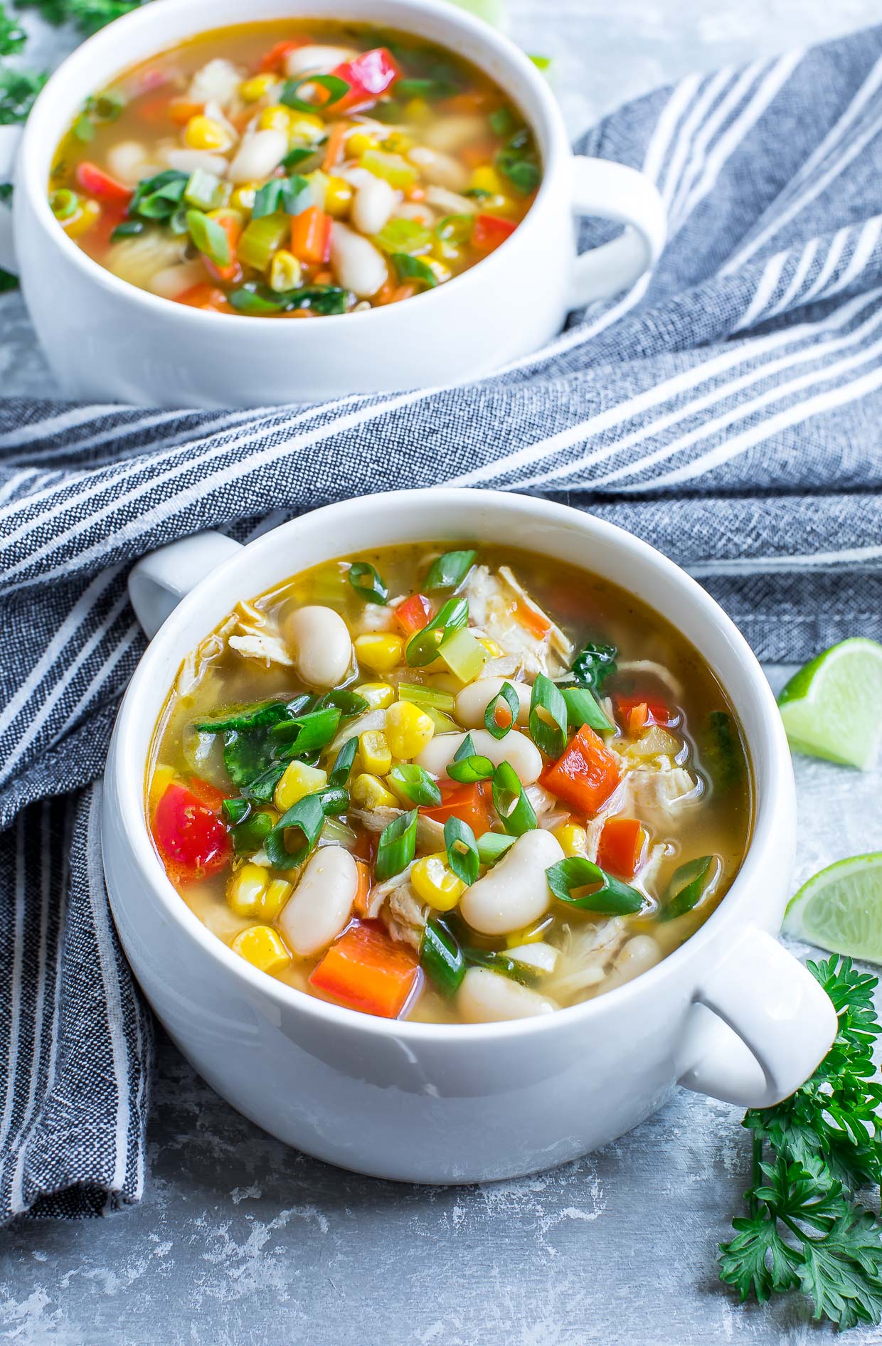 One-Pot Chicken and Vegetable Soup - Peas And Crayons
