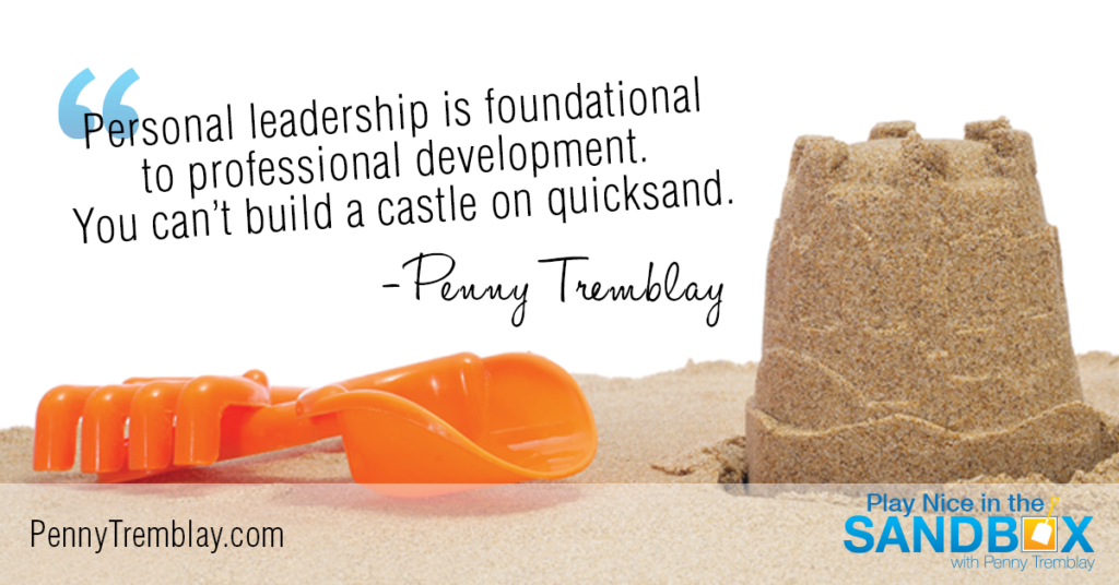 You can't build a castle on quicksand