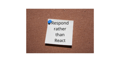respond assertively vs reacting