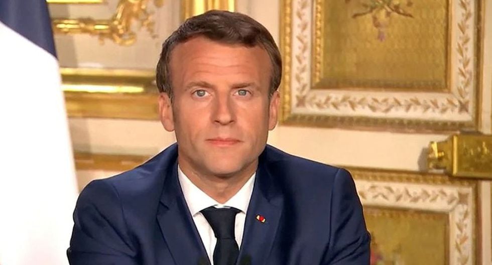 Emmanuel Macron prorrogó el confinamiento. (AFP)