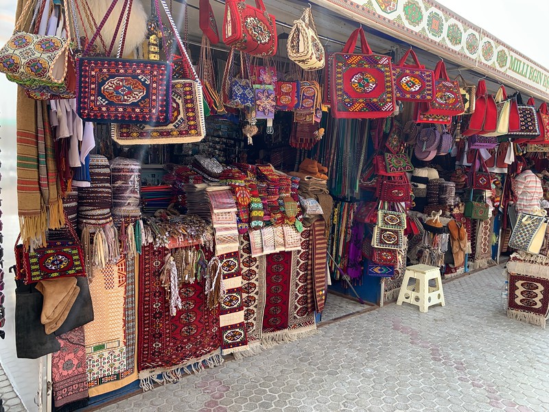 Russian Bazaar in Ashgabat Turkmenistan
