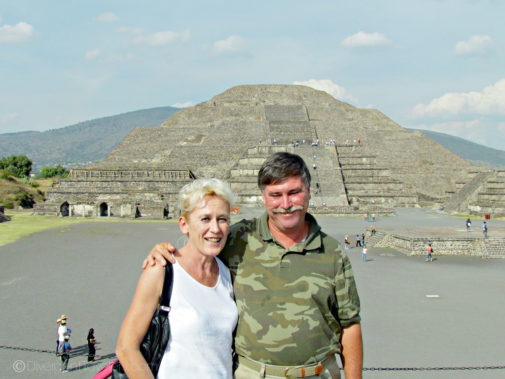 Visiting the Mexico City Pyramid of Teotihuacan