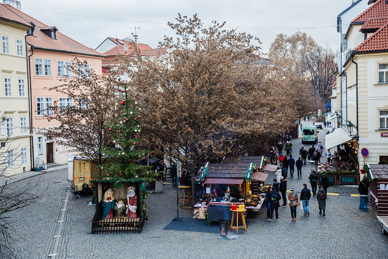 Christmas Market in Lesser Town Prague