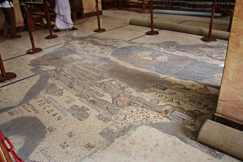 Madaba Mosaic Map, Jordan