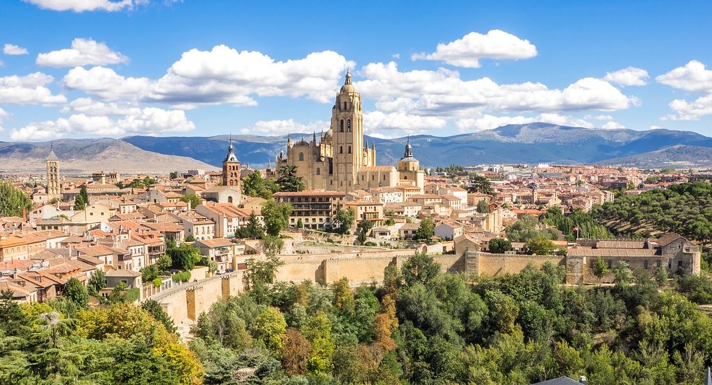 Segovia, Spain skyline