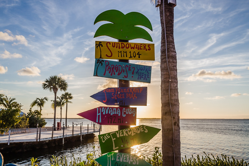 Sundowners in Key Largo, Florida