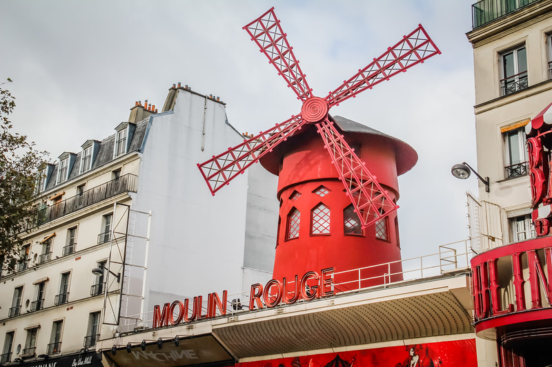 Moulin Rouge- Paris 3 day itinerary