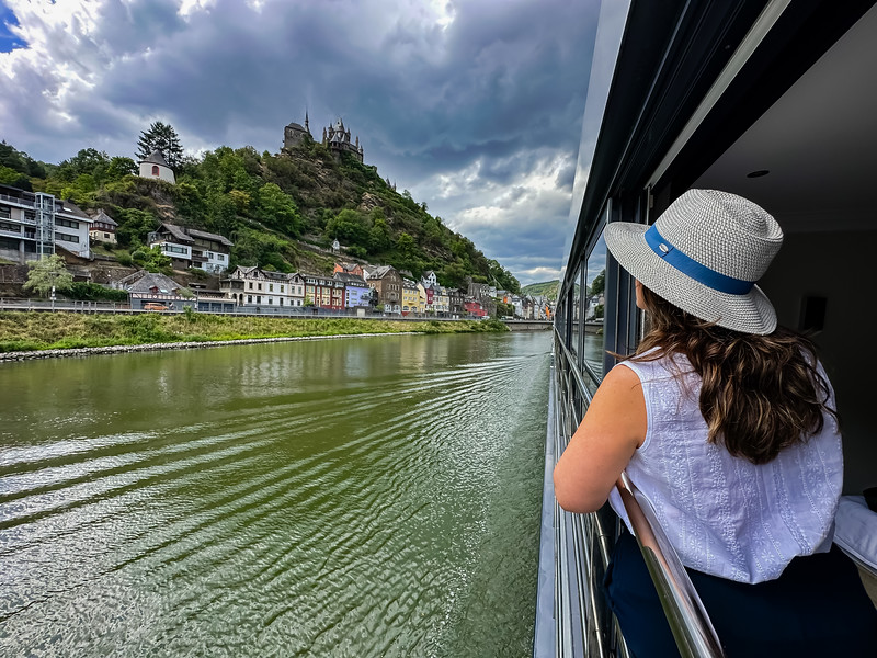 Lina Stock on Moselle River cruise with Avalon Waterways