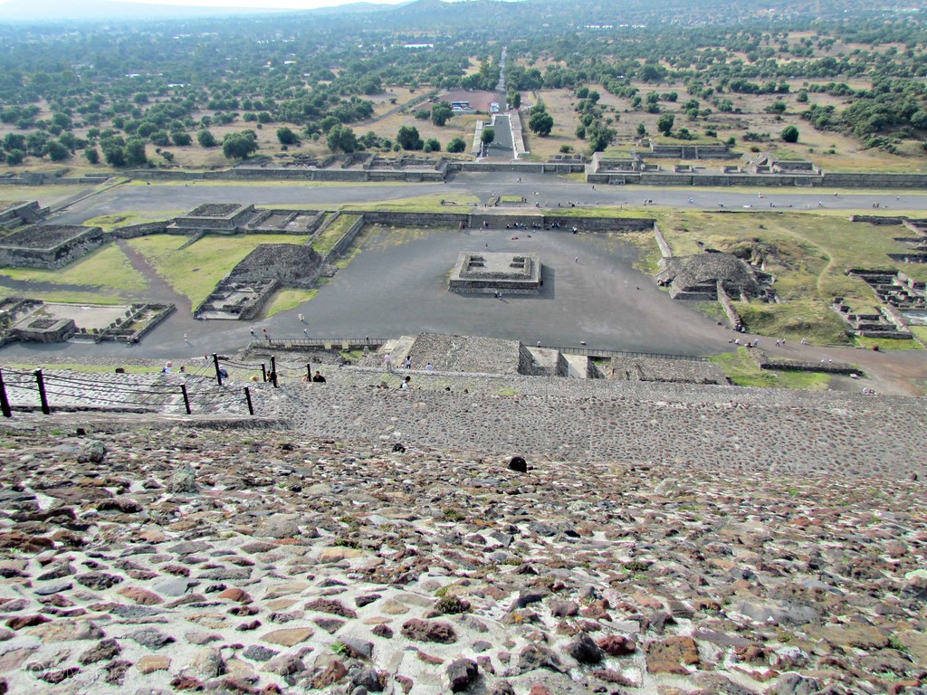 Mexico City Pyramid of Teotihuacan