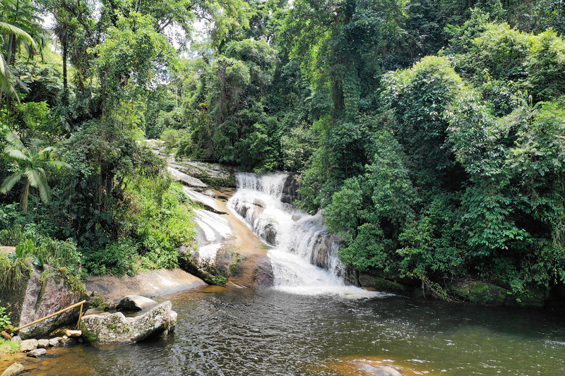Waterfalls outside of Paraty, Brazil