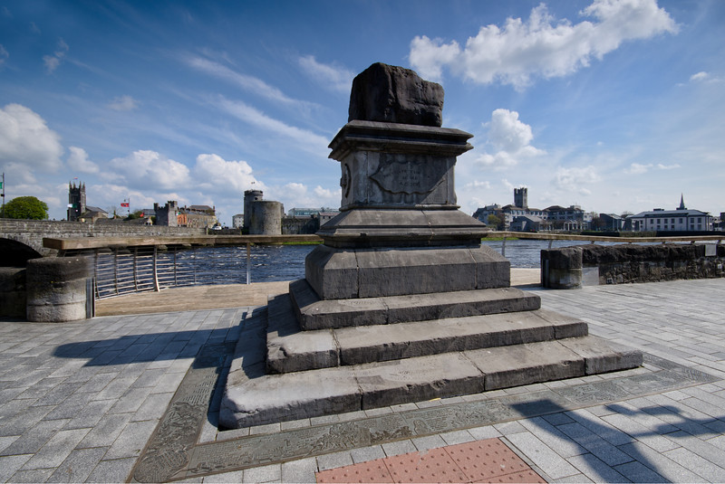 The treaty Stone in Limerick