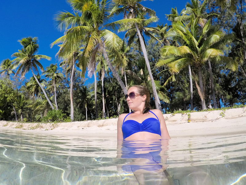 Lina Stock of the Divergent Travelers Adventure Travel Blog Island hopping in Fiji 