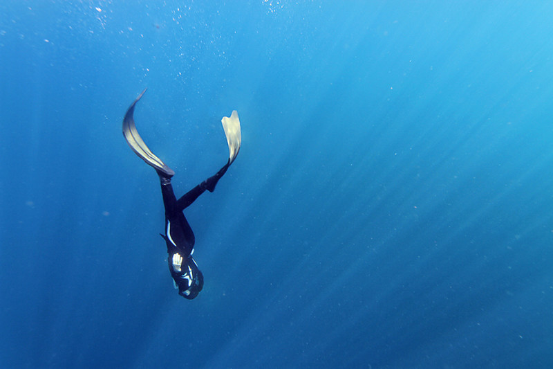Freediving in Bali Southeast Asia adventures