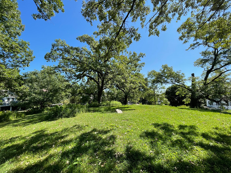 Bear Mound Park - Native American Mound in Madison, Wisconsin. 