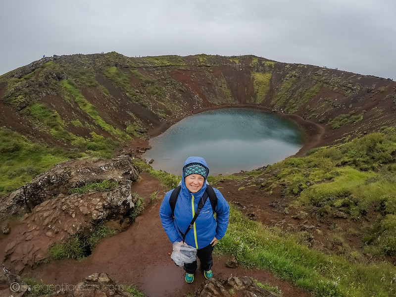 Lina Stock exploring the Golden Circle in Iceland