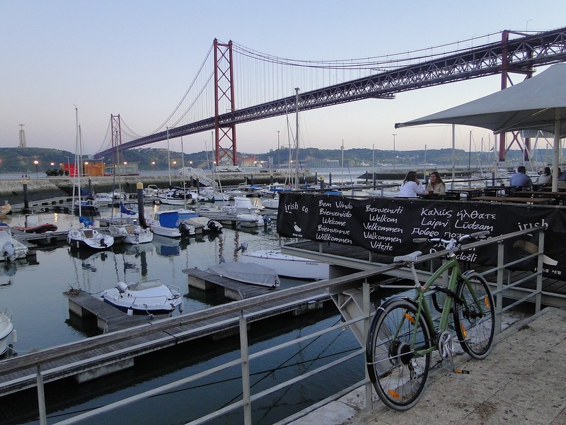 Santo Amaro Docks Lisbon Portugal