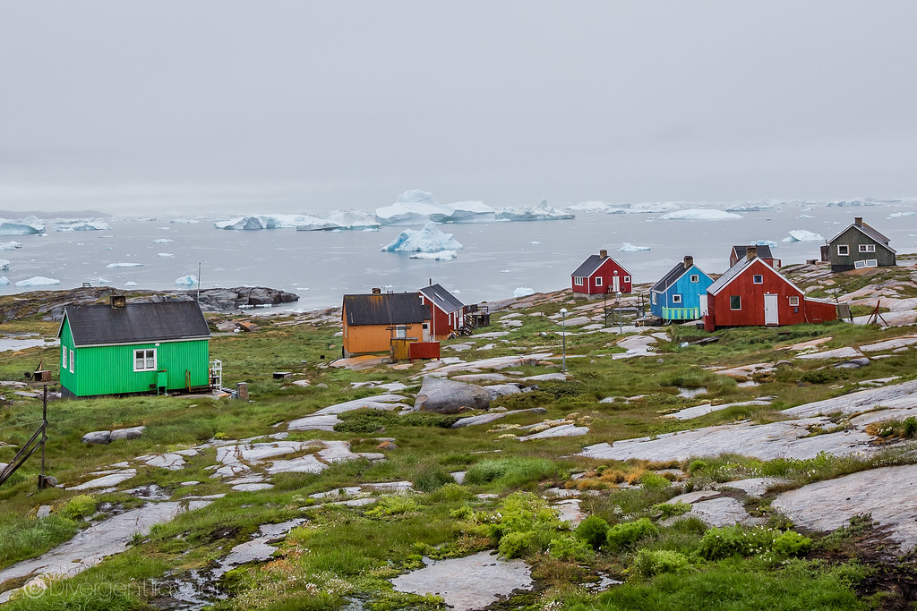 Ilulissat Greenland - Oqaatsut - Lina Stock