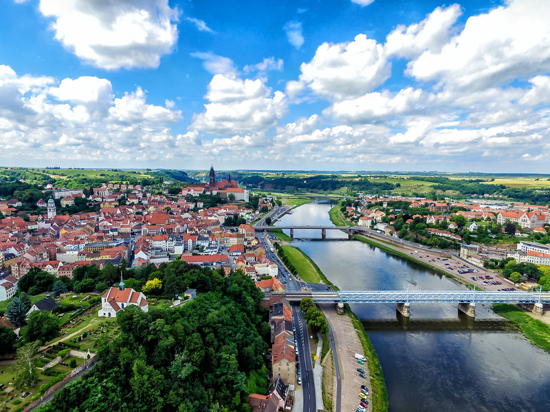 Aerial view in Czech Republic