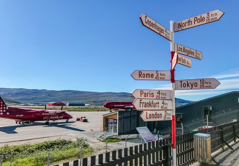 Kangerlussuaq Airport Sign