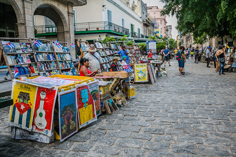 Street Market in Havana, Cuba