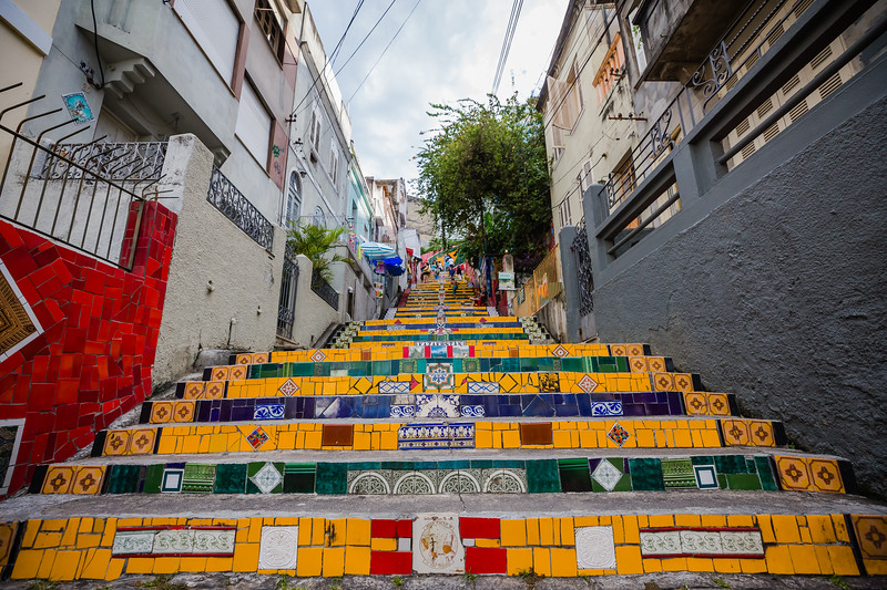 Lapa steps in Rio de Janeiro