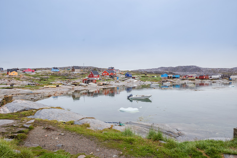 Oqaatsut Village in Greenland