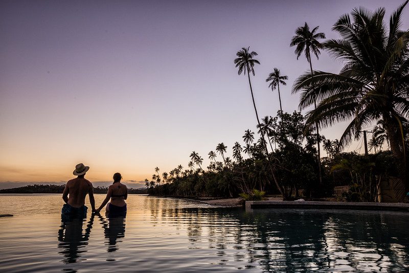 Lina and David Stock (America's Adventure Couple) in Fiji