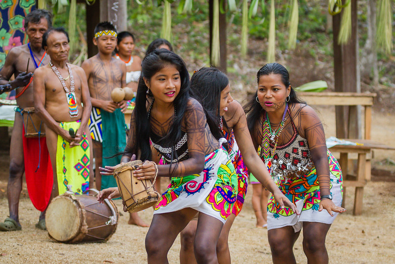 Embera Tribe in the Darien Gap, Panama