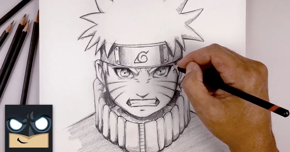 How To Draw Naruto Sketch Tutorial Bstation