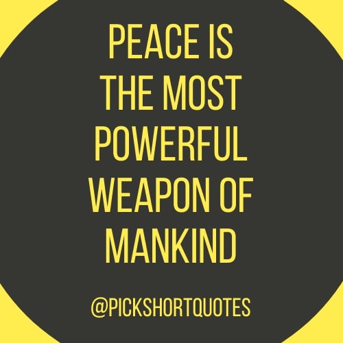 Mahatma Gandhi Quotes On Peace