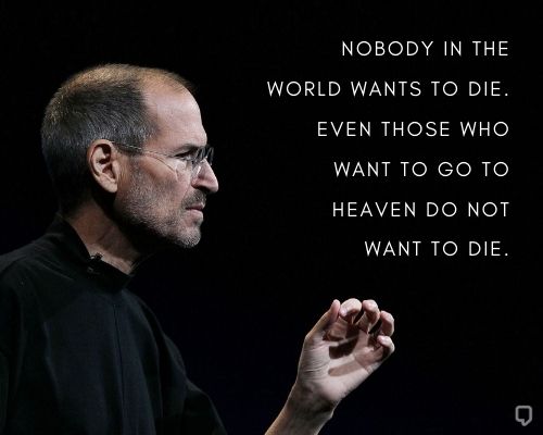 Steve Jobs Quotes On Death