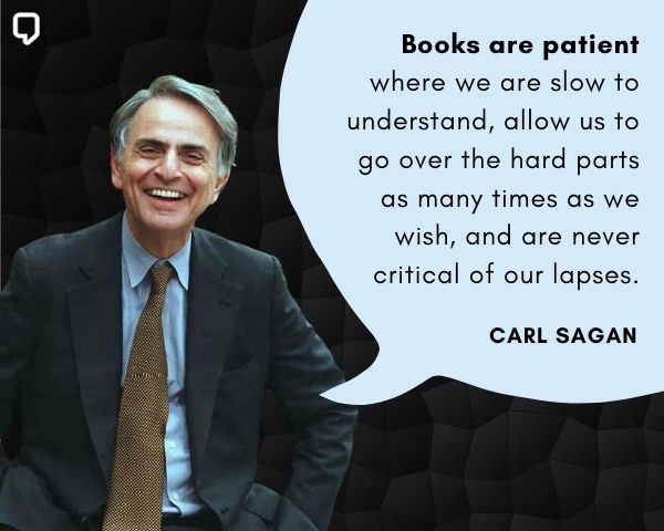 Carl Sagan Book Quote