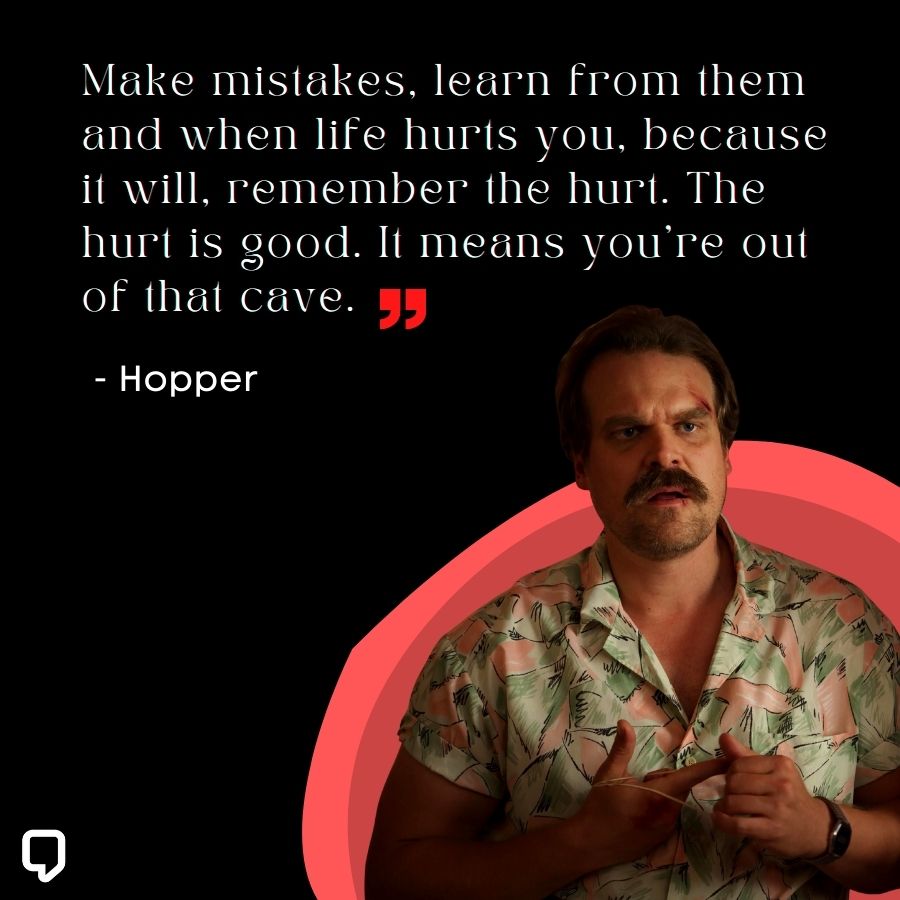 Chief Hopper Stranger Things Quotes