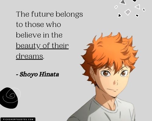 Shoyo Hinata Quotes